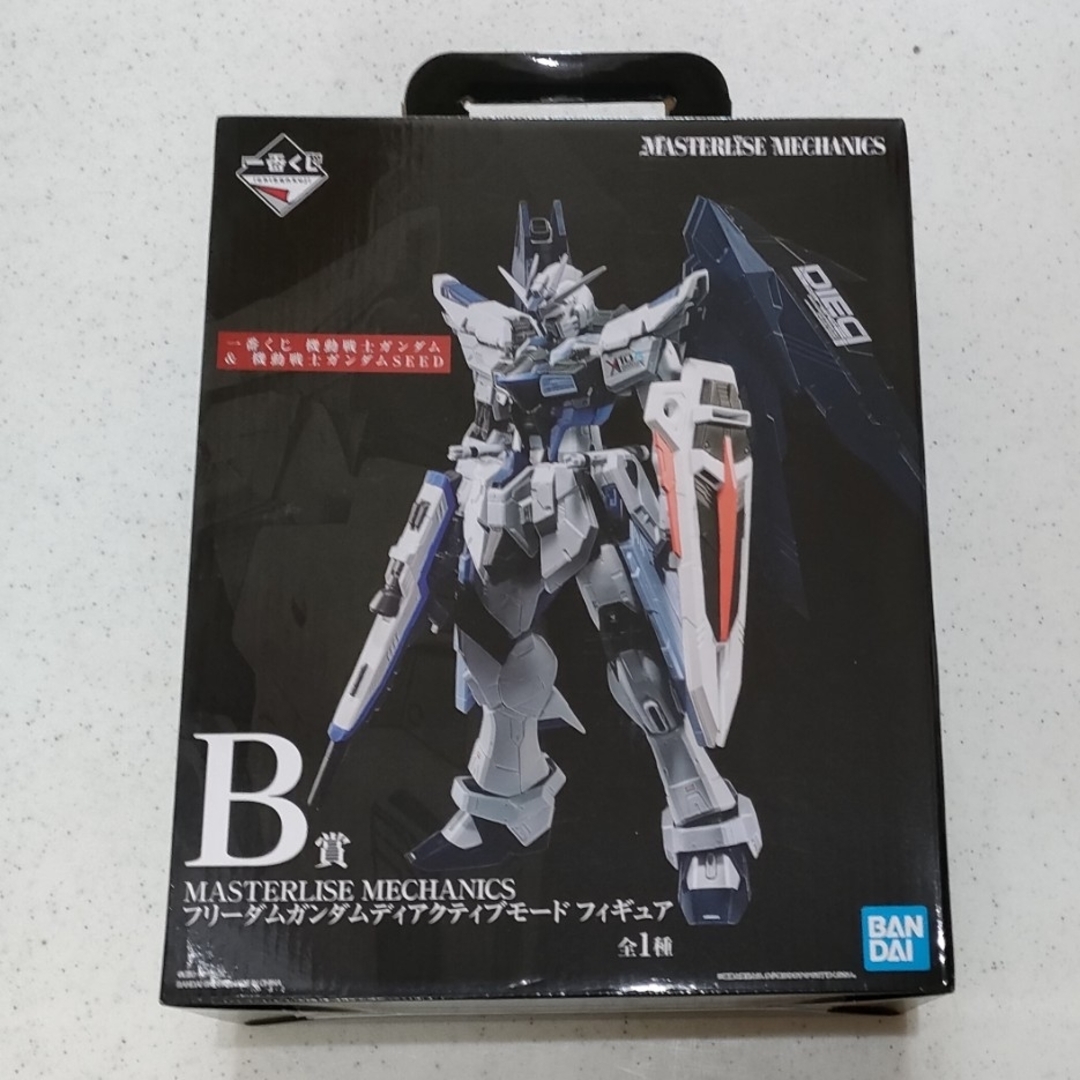 BANDAI(バンダイ)の1番くじ　B賞　フリーダムガンダムディアアクティブモードフィギュア エンタメ/ホビーのフィギュア(アニメ/ゲーム)の商品写真