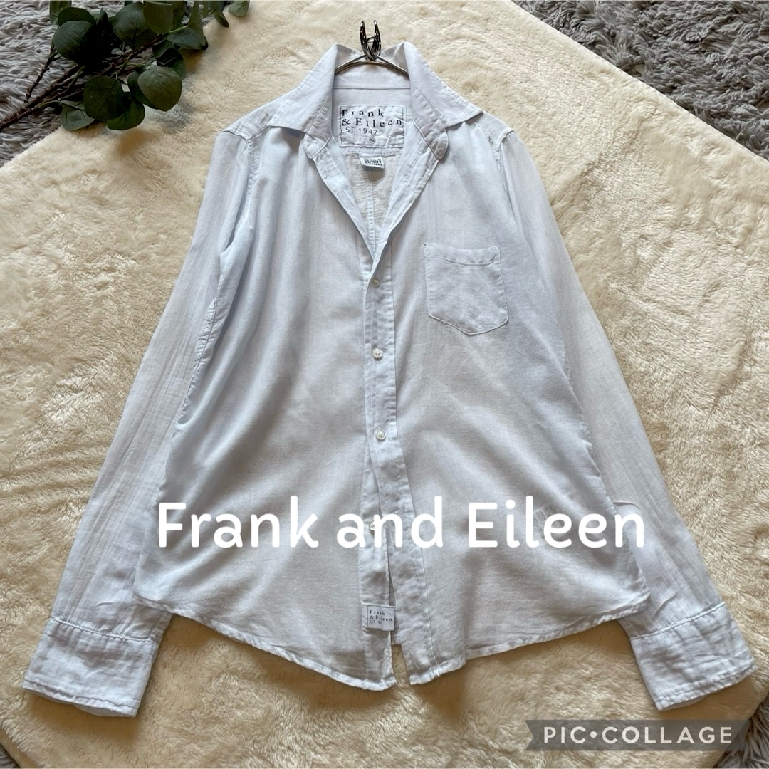 Frank&Eileen(フランクアンドアイリーン)のFrank&Eileen フランクアンドアイリーン　コットンボイルシャツ　バリー レディースのトップス(シャツ/ブラウス(長袖/七分))の商品写真