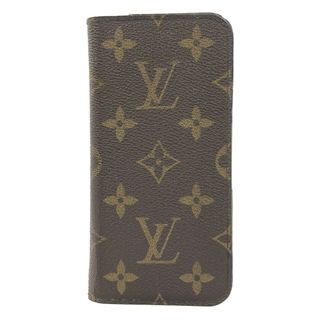 ルイヴィトン(LOUIS VUITTON)のルイヴィトン スマートフォンケース iPhone X専用 レディース(名刺入れ/定期入れ)