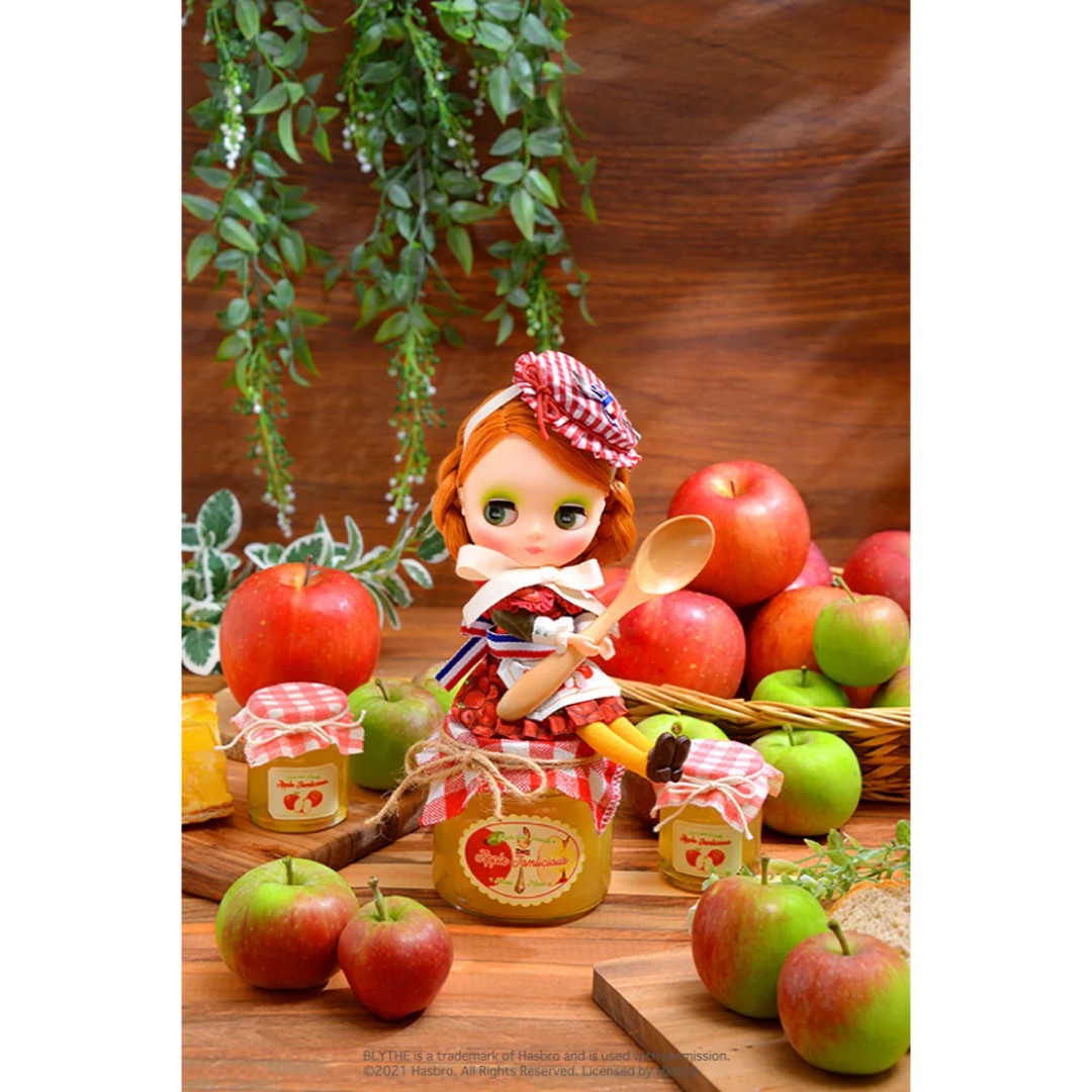 Takara Tomy(タカラトミー)のミディブライス　アップル・ジャムリシャス　アップルジャムリシャス　ブライス ハンドメイドのぬいぐるみ/人形(人形)の商品写真