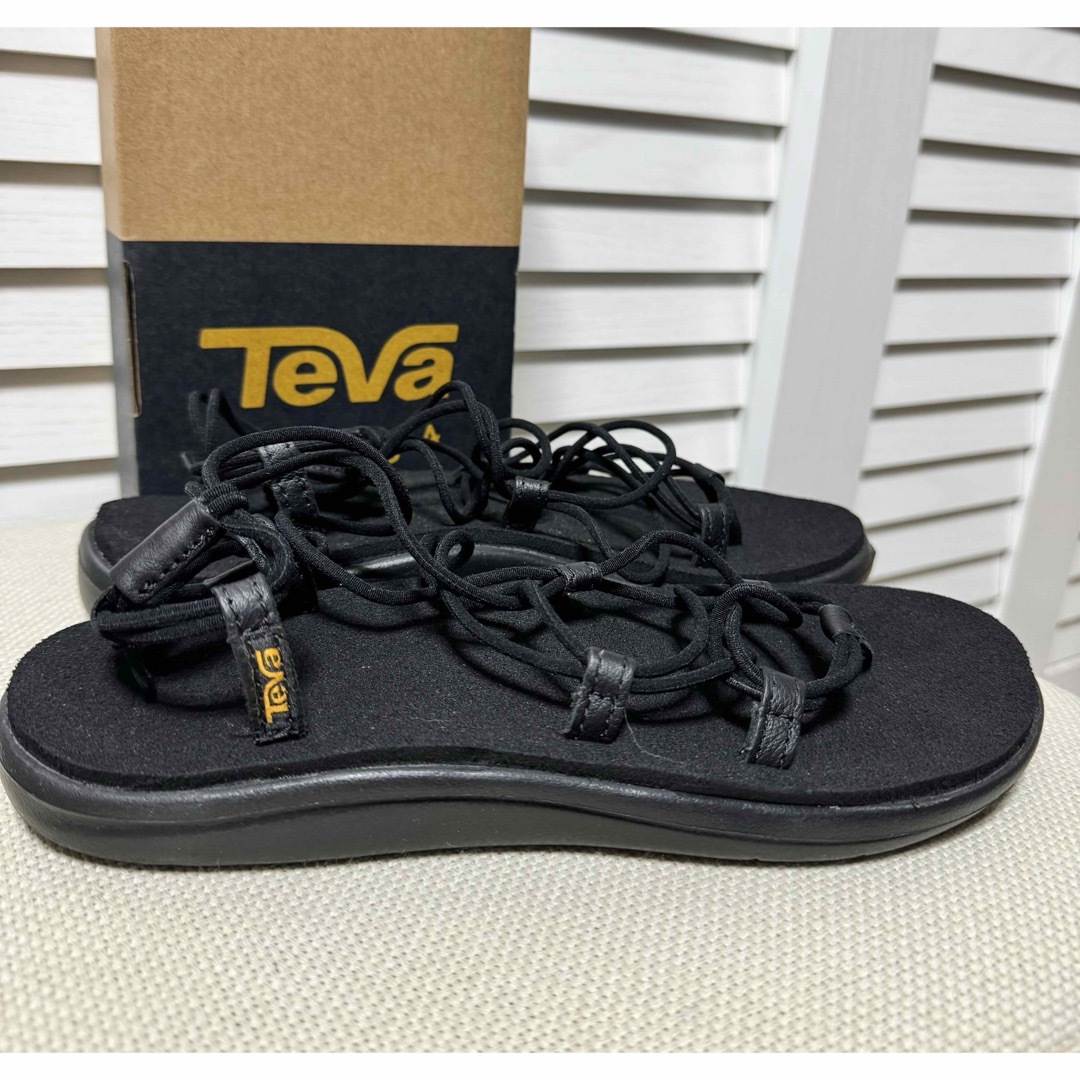 L'Appartement DEUXIEME CLASSE(アパルトモンドゥーズィエムクラス)の★新品★ Teva VOYA INFINITY テバ ブラック 39 レディースの靴/シューズ(サンダル)の商品写真