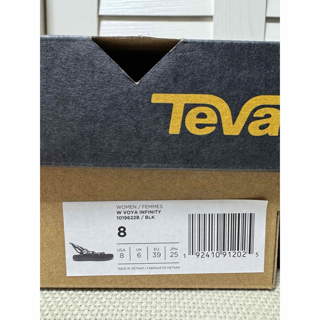 L'Appartement DEUXIEME CLASSE(アパルトモンドゥーズィエムクラス)の★新品★ Teva VOYA INFINITY テバ ブラック 39 レディースの靴/シューズ(サンダル)の商品写真