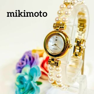 【送料無料】i297 mikimoto ミキモト JAL ステンレス ゴールド