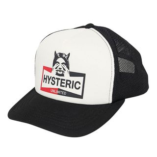 ヒステリックグラマー(HYSTERIC GLAMOUR)の【完売レア】ヒステリックグラマー　HYSTERIC GLAMOUR キャップ 黒(キャップ)