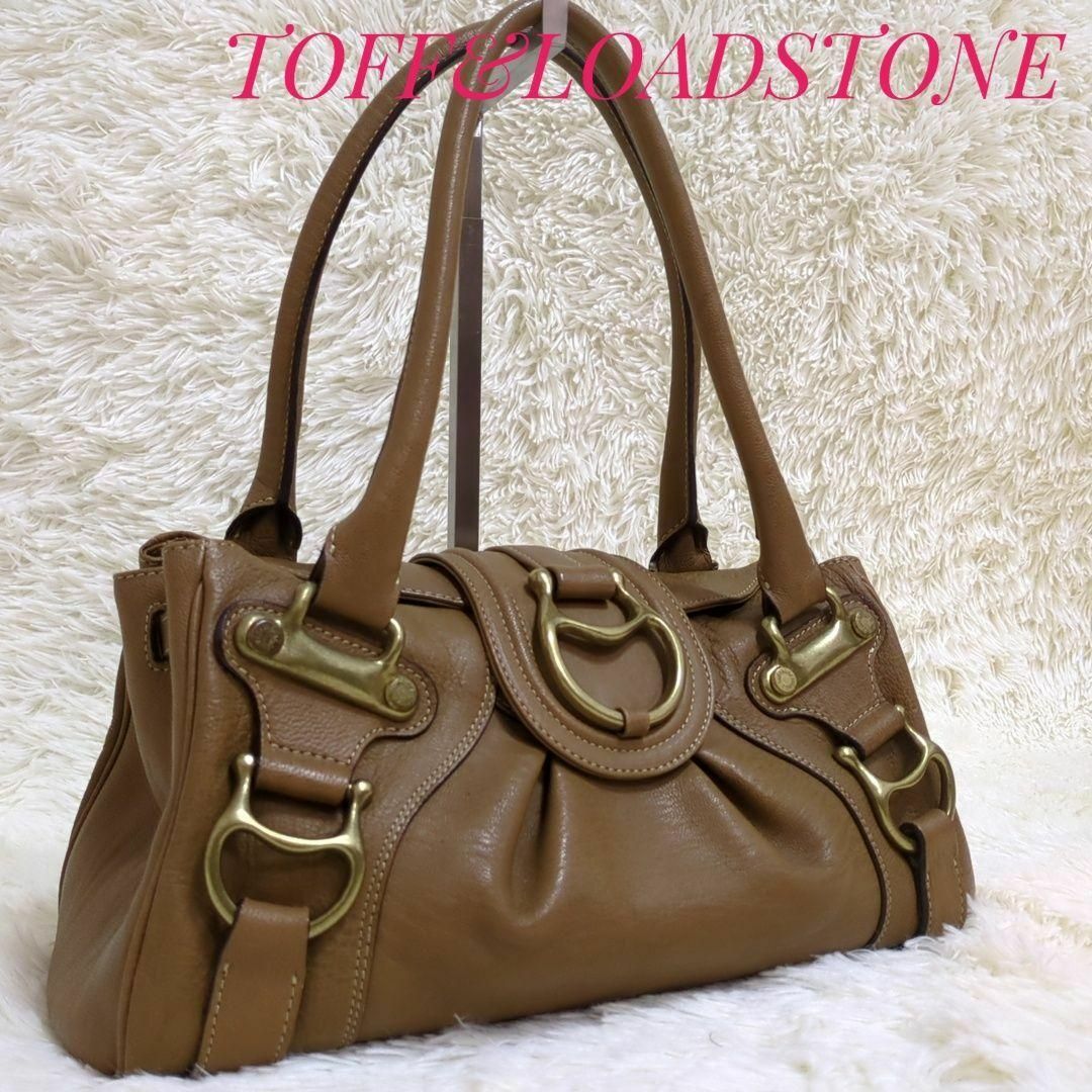 TOFF＆LOADSTONE(トフアンドロードストーン)の✨状態良好✨　TOFF&LOADSTONE　ハンドバッグ　ゴールド金具　レザー レディースのバッグ(ハンドバッグ)の商品写真