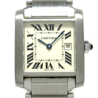 Cartier - Cartier(カルティエ) 腕時計 タンクフランセーズMM W51011Q3 ボーイズ SS アイボリー