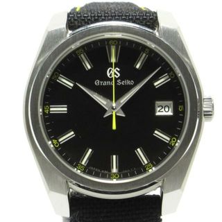 グランドセイコー(Grand Seiko)のGrandSeiko(グランドセイコー) 腕時計 - SBGV243/9F82-0AL0 メンズ SS/スポーツコレクション/コーデュラナイロンベルト 黒(その他)