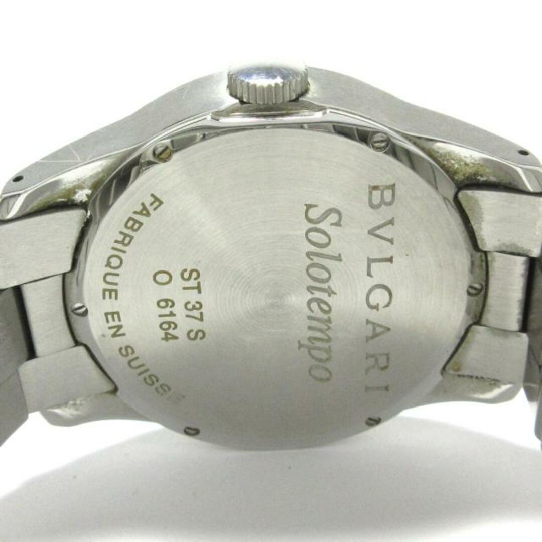 BVLGARI(ブルガリ)のBVLGARI(ブルガリ) 腕時計 ソロテンポ ST37S/ST37BSS メンズ SS 黒 メンズの時計(その他)の商品写真