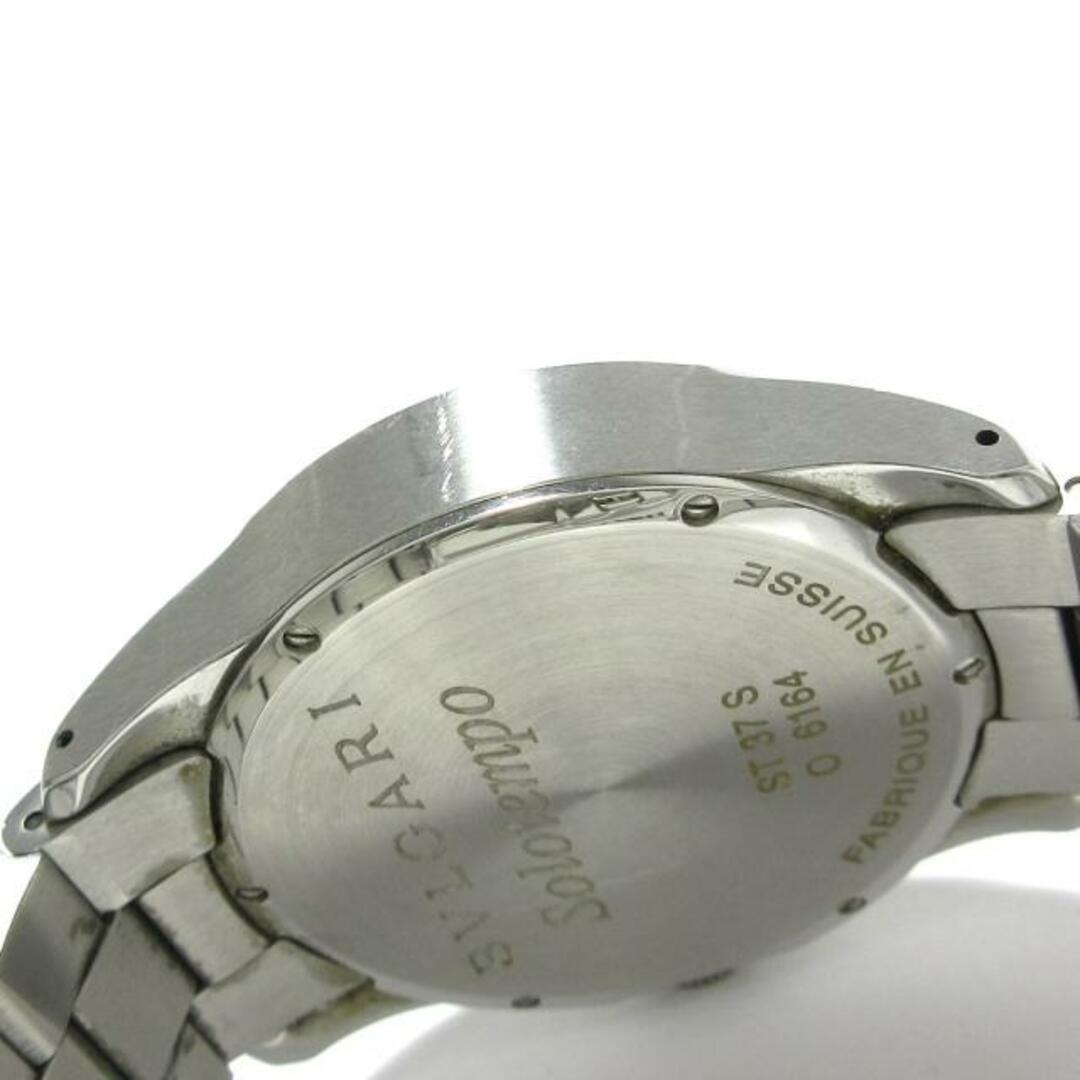 BVLGARI(ブルガリ)のBVLGARI(ブルガリ) 腕時計 ソロテンポ ST37S/ST37BSS メンズ SS 黒 メンズの時計(その他)の商品写真