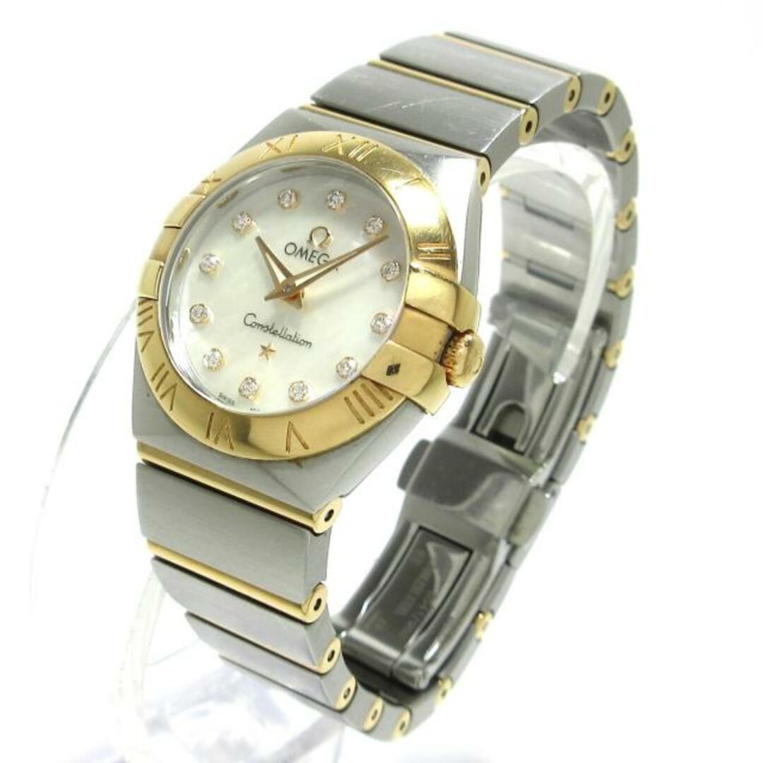 OMEGA(オメガ)のOMEGA(オメガ) 腕時計 コンステレーション ブラッシュ 123.20.24.60.55.001 レディース SS×K18RG/シェル文字盤/12Pダイヤインデックス ホワイトシェル レディースのファッション小物(腕時計)の商品写真