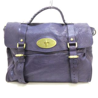 マルベリー(Mulberry)のMULBERRY(マルベリー) ハンドバッグ レディース アレクサ パープル レザー(ハンドバッグ)