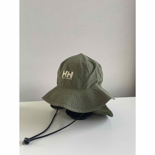 ヘリーハンセン(HELLY HANSEN)の専用　ヘリーハンセン   キッズ　ハット　帽子　日焼け　カーキ(帽子)