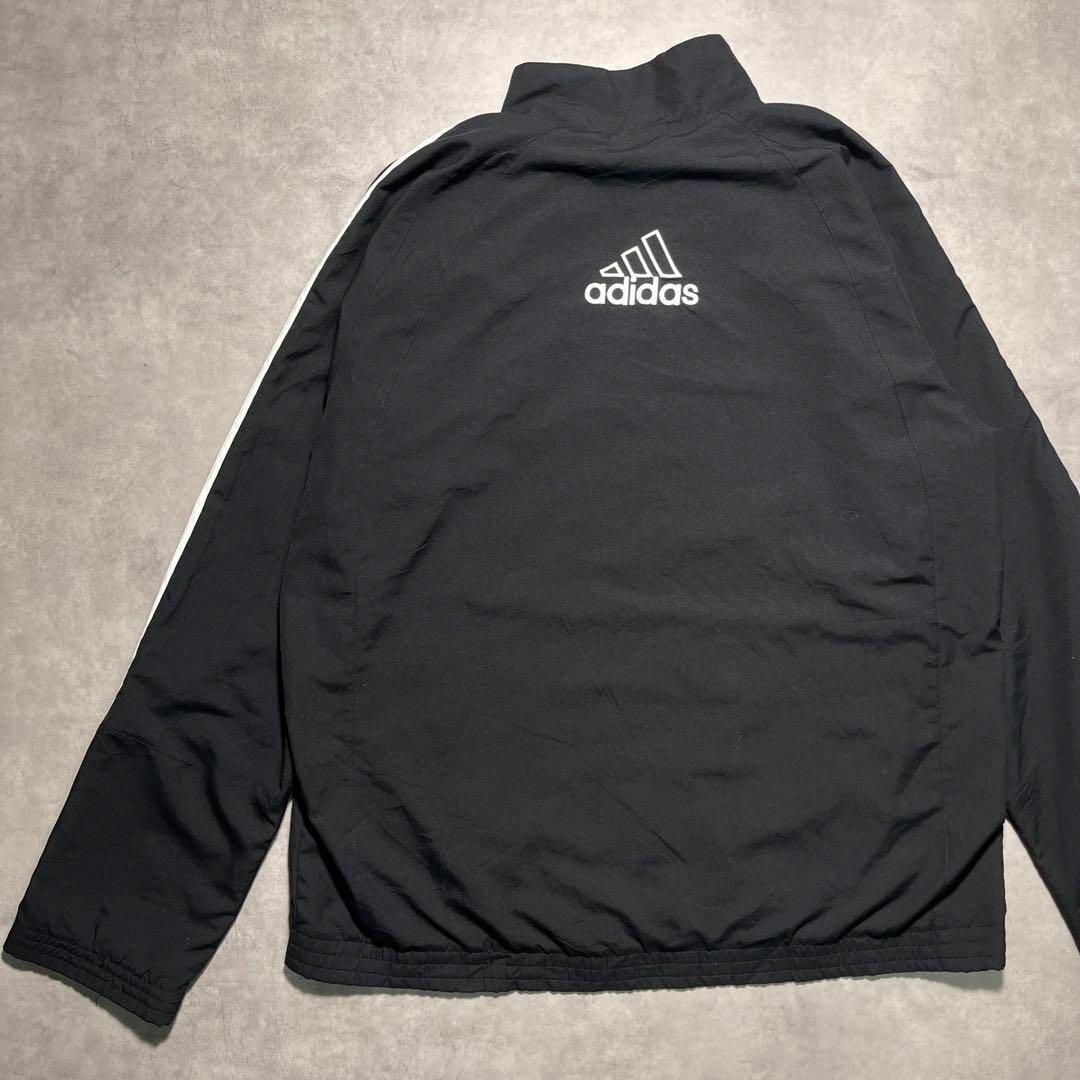 【adidas】アディダス ブラックナイロンジャケット XLサイズ | フリマアプリ ラクマ 【adidas】アディダス ブラックナイロンジャケット XLサイズ | フリマアプリ ラクマ