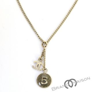 シャネル(CHANEL)のAランク【シャネル】ココマークネックレス/No.5/金属製/ゴールド/レディース/シャネル/アクセサリー【中古】(ネックレス)