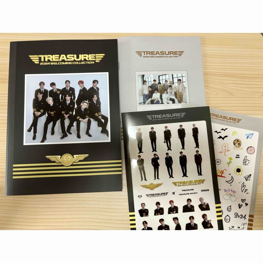 TREASURE(トレジャー)のTREASURE 2024 WELCOMING COLLECTION 写真集 エンタメ/ホビーのタレントグッズ(アイドルグッズ)の商品写真