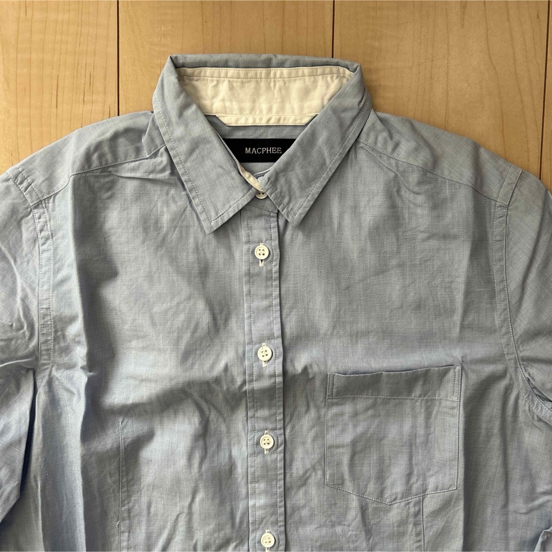 MACPHEE(マカフィー)のMACPHEE レディースシャツ サイズ38 レディースのトップス(シャツ/ブラウス(長袖/七分))の商品写真