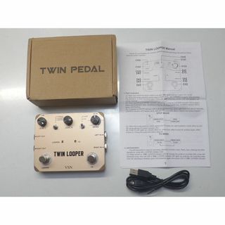 新品・Twin Looper Effect ツインルーパーギターエフェクトペダル(エフェクター)