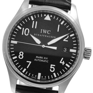 インターナショナルウォッチカンパニー(IWC)のIWC IWC SCHAFFHAUSEN IW325501 パイロットウォッチ マークXVI デイト 自動巻き メンズ 良品 保証書付き_813137(腕時計(アナログ))