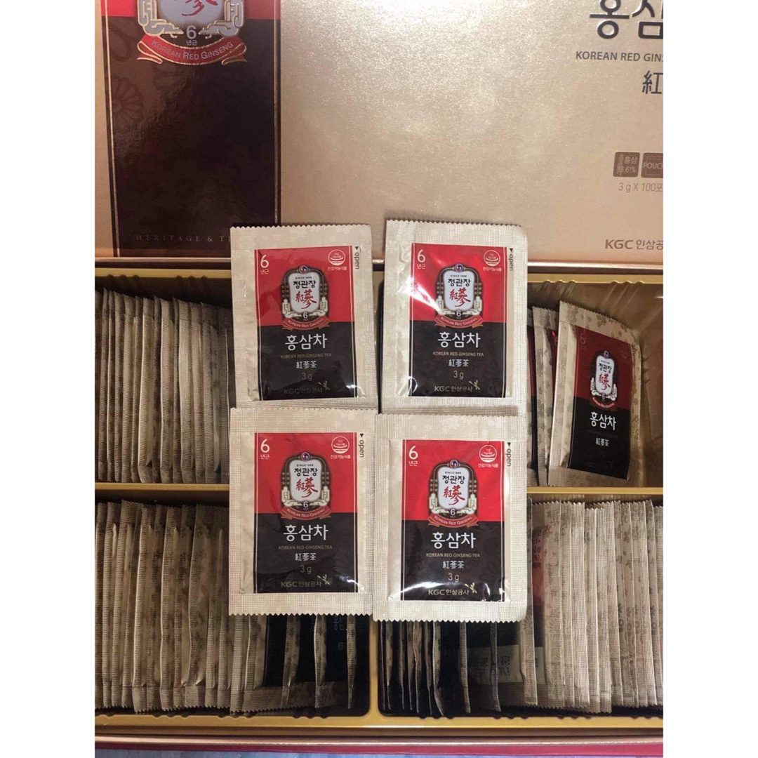 正官庄6年紅参茶・高麗人参茶 3g×50包  食品/飲料/酒の健康食品(健康茶)の商品写真