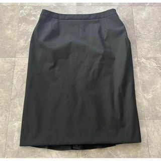 ESCADA - エスカーダ バックシャン スカート 42 ブラック 美品