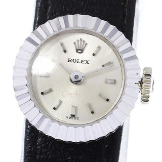 ロレックス(ROLEX)のロレックス ROLEX オーキッド カメレオン K18WG Cal.1400 手巻き レディース _761975(腕時計)