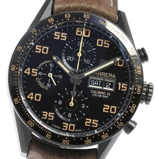 TAG Heuer - タグホイヤー TAG HEUER CV2A84 カレラ キャリバー16 クロノグラフ デイデイト 自動巻き メンズ 美品 箱・保証書付き_813240