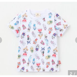 アンパンマン(アンパンマン)のアンパンマン　Tシャツ　100 キャラクター　メッシュ　ドキンちゃん　夏(Tシャツ/カットソー)