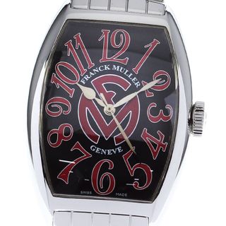 フランクミュラー(FRANCK MULLER)のフランクミュラー FRANCK MULLER 5850SCRELFM トノー カーベックス 自動巻き メンズ 美品 _808680(腕時計(アナログ))