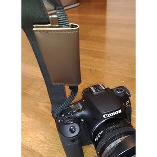 キヤノン(Canon)のブラウン キヤノン CANON RC-6 リモコン用 収納用ソフトケース 代品(ケース/バッグ)