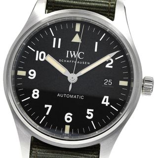 インターナショナルウォッチカンパニー(IWC)のIWC SCHAFFHAUSEN IW327007 マークXVIII トリビュート トゥ マークXI デイト 自動巻き メンズ 内箱・保証書付き_812181(腕時計(アナログ))