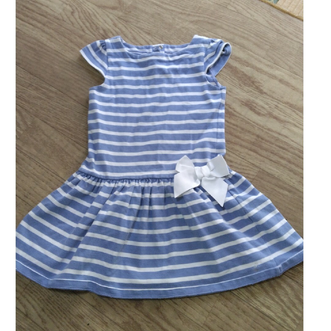 PETIT BATEAU(プチバトー)の116petit bateauワンピース キッズ/ベビー/マタニティのキッズ服女の子用(90cm~)(ワンピース)の商品写真