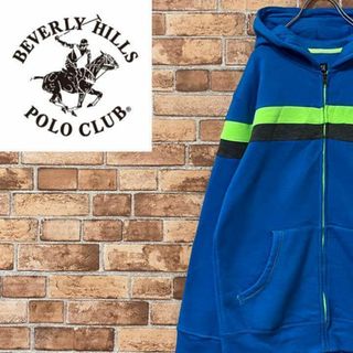 ビバリーヒルズポロクラブ(BEVERLY HILLS POLO CLUB（BHPC）)のビバリーヒルズポロクラブ　パーカー　スウェット　ジップアップ　L(16/18)(パーカー)