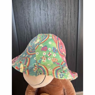 ブーフーウー　キノコ＆レインボー　チューリップハット　帽子　