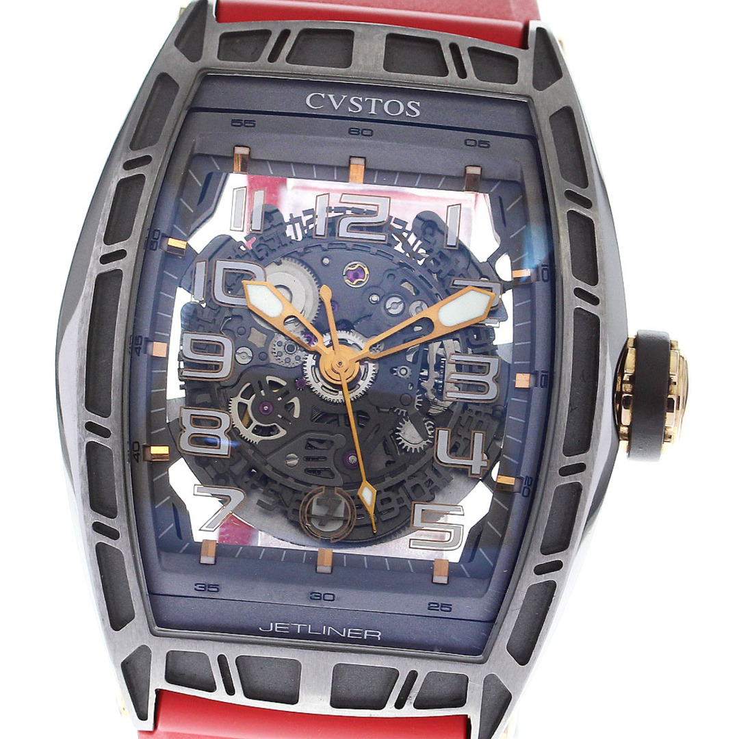 CVSTOS(クストス)のクストス CVSTOS CVT-JET-SL-CP5N-TT チャレンジ ジェットライナー デイト 自動巻き メンズ 保証書付き_808502 メンズの時計(腕時計(アナログ))の商品写真
