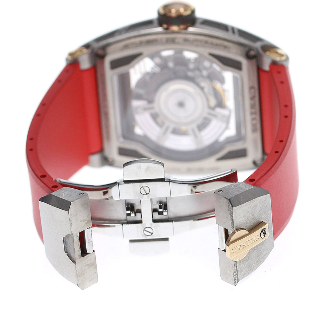 CVSTOS(クストス)のクストス CVSTOS CVT-JET-SL-CP5N-TT チャレンジ ジェットライナー デイト 自動巻き メンズ 保証書付き_808502 メンズの時計(腕時計(アナログ))の商品写真
