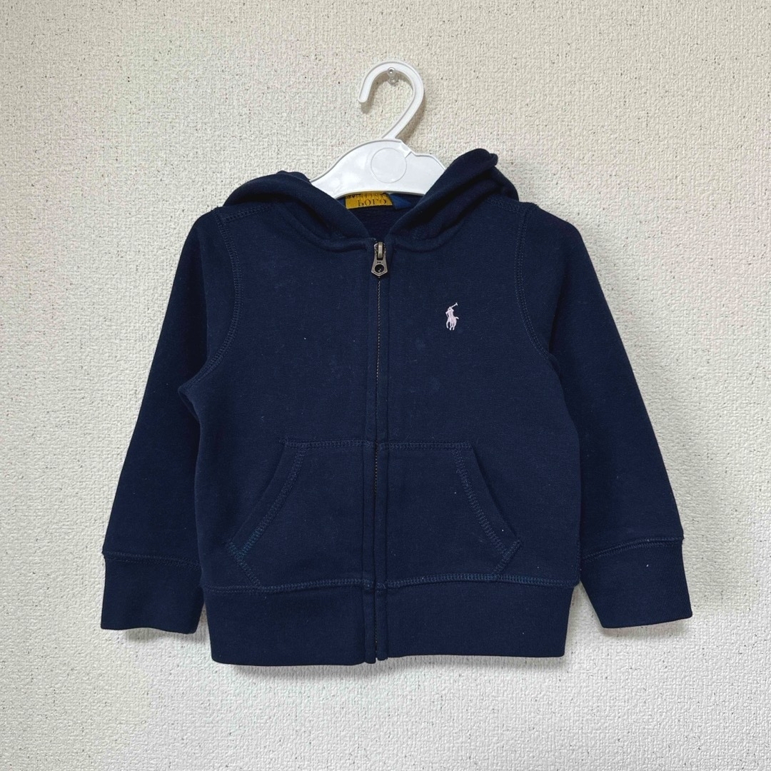 POLO RALPH LAUREN(ポロラルフローレン)のスパテリーフルジップフーディ キッズ/ベビー/マタニティのベビー服(~85cm)(カーディガン/ボレロ)の商品写真