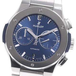 ウブロ(HUBLOT)のウブロ HUBLOT 540.NX.7170.NX クラシックフュージョン チタニウム クロノグラフ 自動巻き メンズ 美品 保証書付き_812326(腕時計(アナログ))