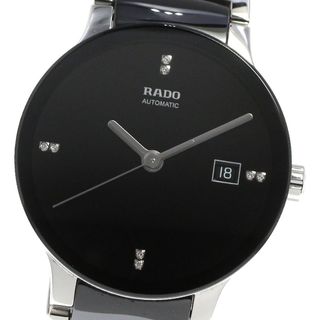 ラドー RADO 763.0941.3./R30941702 セントリックス 8Pダイヤモンド デイト 自動巻き メンズ 箱・保証書付き_813354