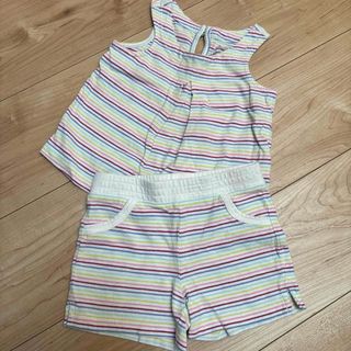 ベビーギャップ(babyGAP)のbabygap セットアップ　カラフル(カバーオール)