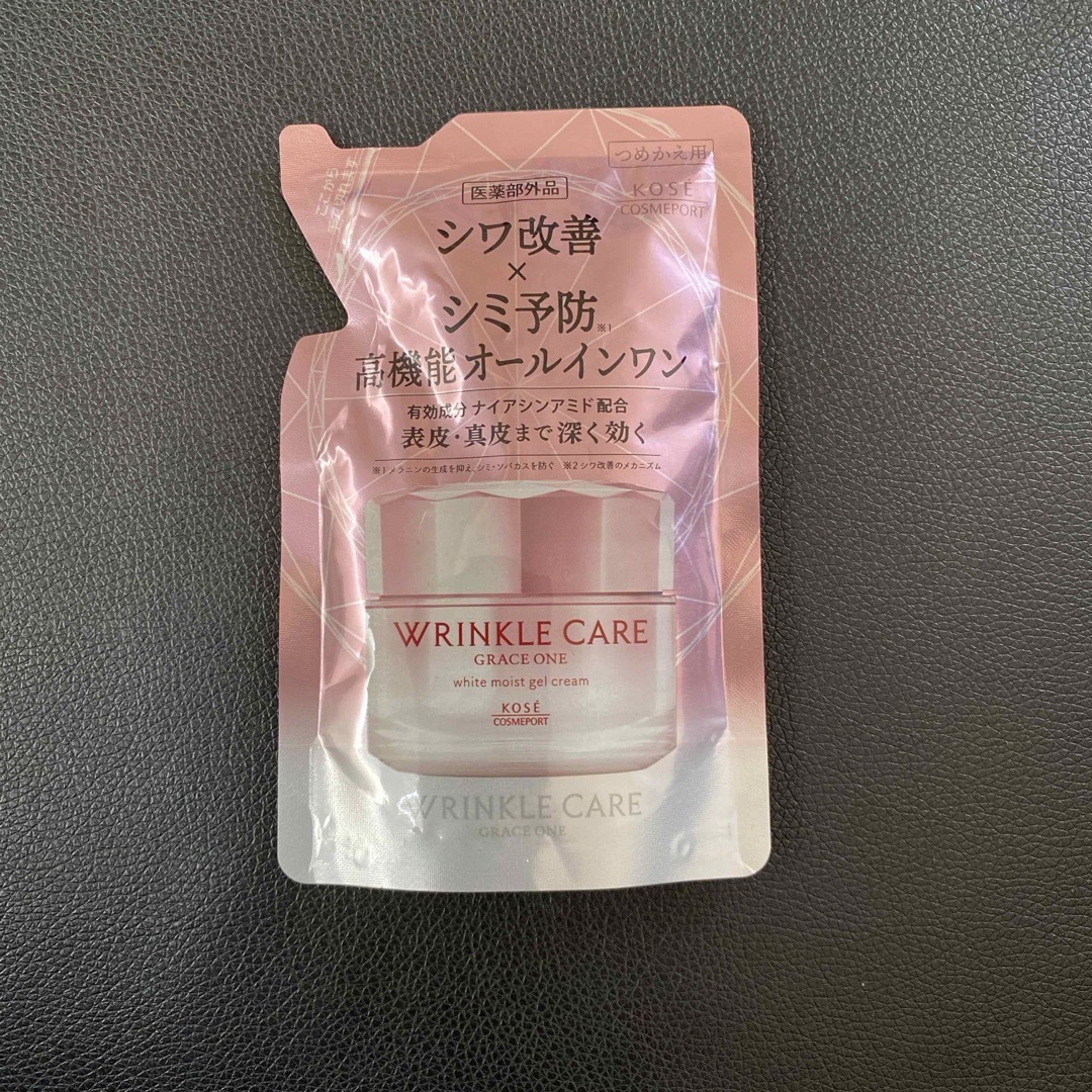 KOSE COSMEPORT(コーセーコスメポート)のグレイス ワン リンクルケア ホワイト モイストジェルクリーム つめかえ 90g コスメ/美容のスキンケア/基礎化粧品(オールインワン化粧品)の商品写真