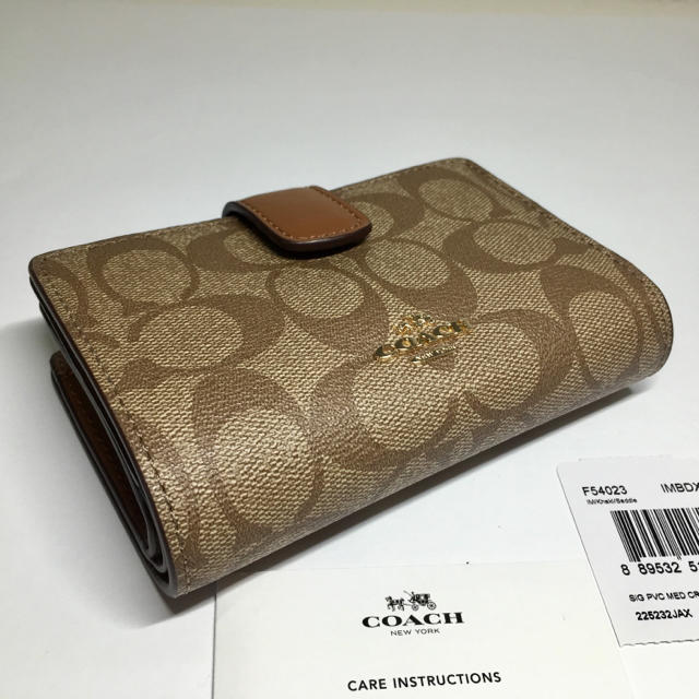 【3日間限定セール】COACH 折財布 カーキレディース