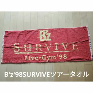 B'zLIVE-GYM'98SURVIVEツアータオル(ミュージシャン)