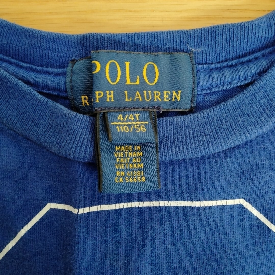 POLO RALPH LAUREN(ポロラルフローレン)のポロ　ラルフローレン　Tシャツ　110 キッズ/ベビー/マタニティのキッズ服男の子用(90cm~)(Tシャツ/カットソー)の商品写真