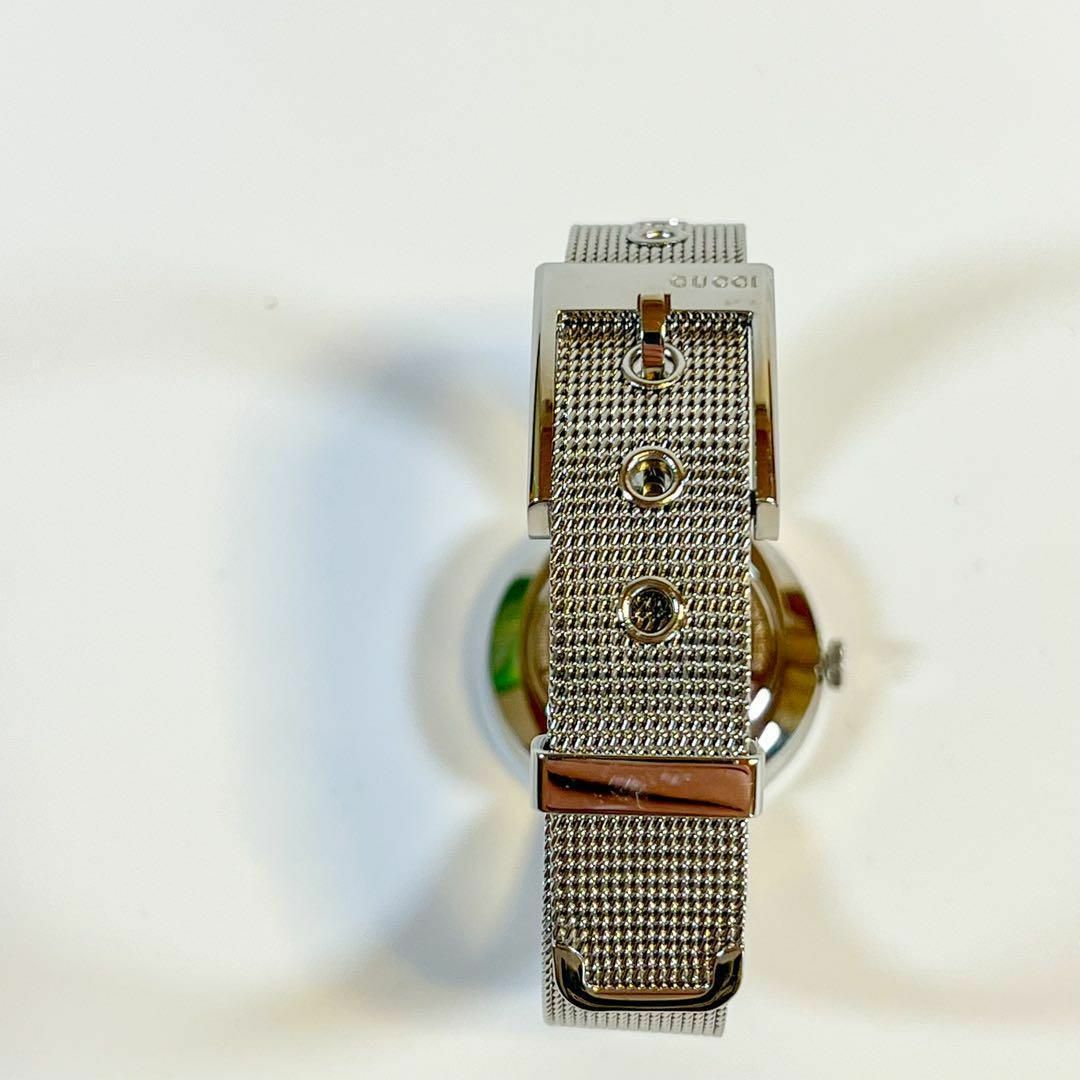 Gucci(グッチ)の【箱付き】i252 GUCCI グッチ　クオーツ　ステンレス　シルバー レディースのファッション小物(腕時計)の商品写真
