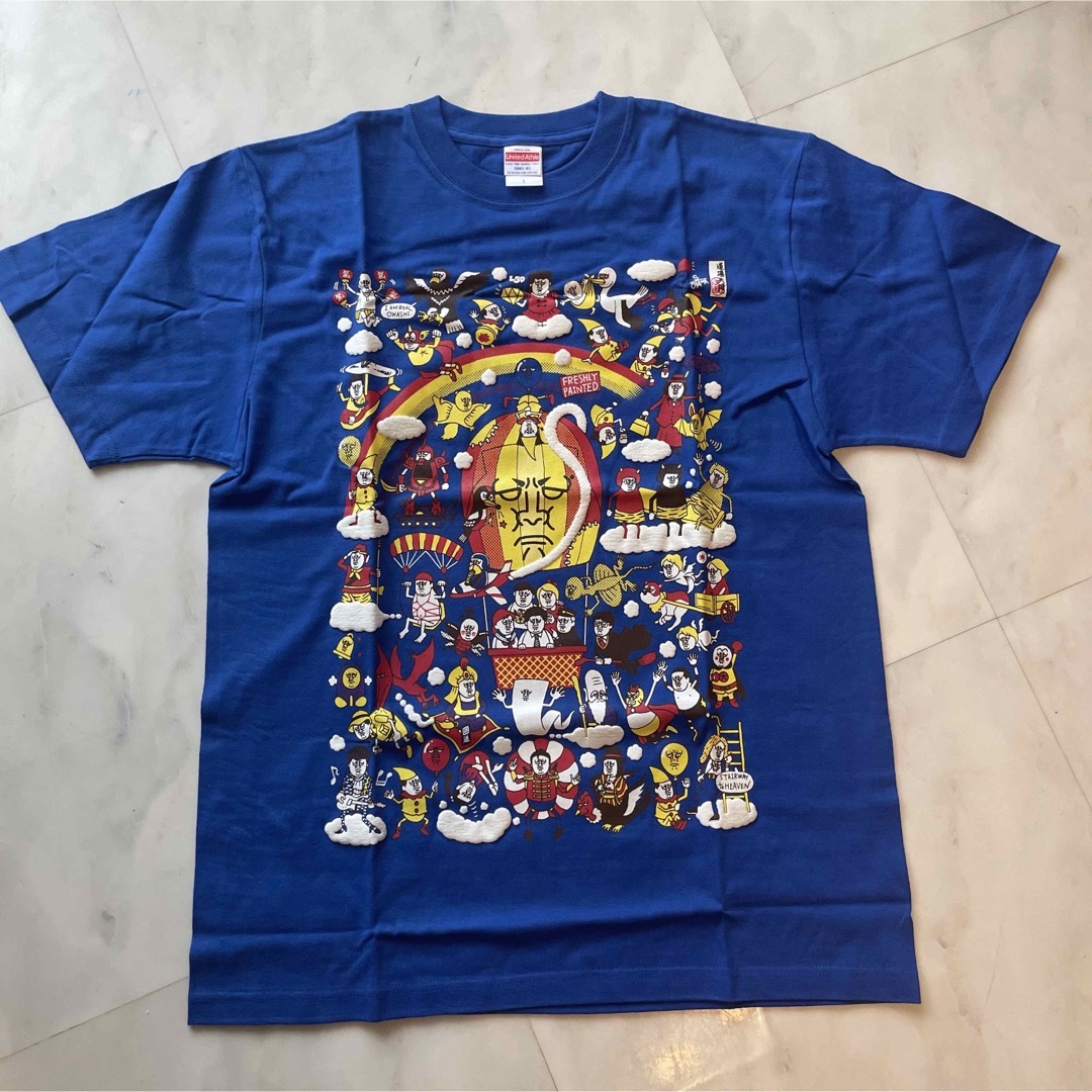 【未使用】レア　Tシャツ DDT プロレス　道場天晴　妖怪　小沢聖コラボ メンズのトップス(Tシャツ/カットソー(半袖/袖なし))の商品写真
