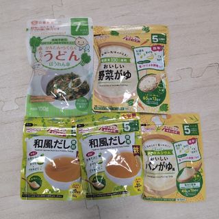 和光堂 - 離乳食＊うどん・野菜がゆ・和風だし・ぱんがゆ