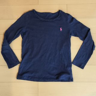 ラルフローレン(Ralph Lauren)のラルフローレン　長袖Ｔシャツ　紺(Tシャツ/カットソー)