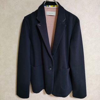 ポールスミス(Paul Smith)のPaul Smith サイズM ジャージー コットンポリエステル ジャケット ネイビー レディース ポール・スミス【中古】4-0402M△(その他)