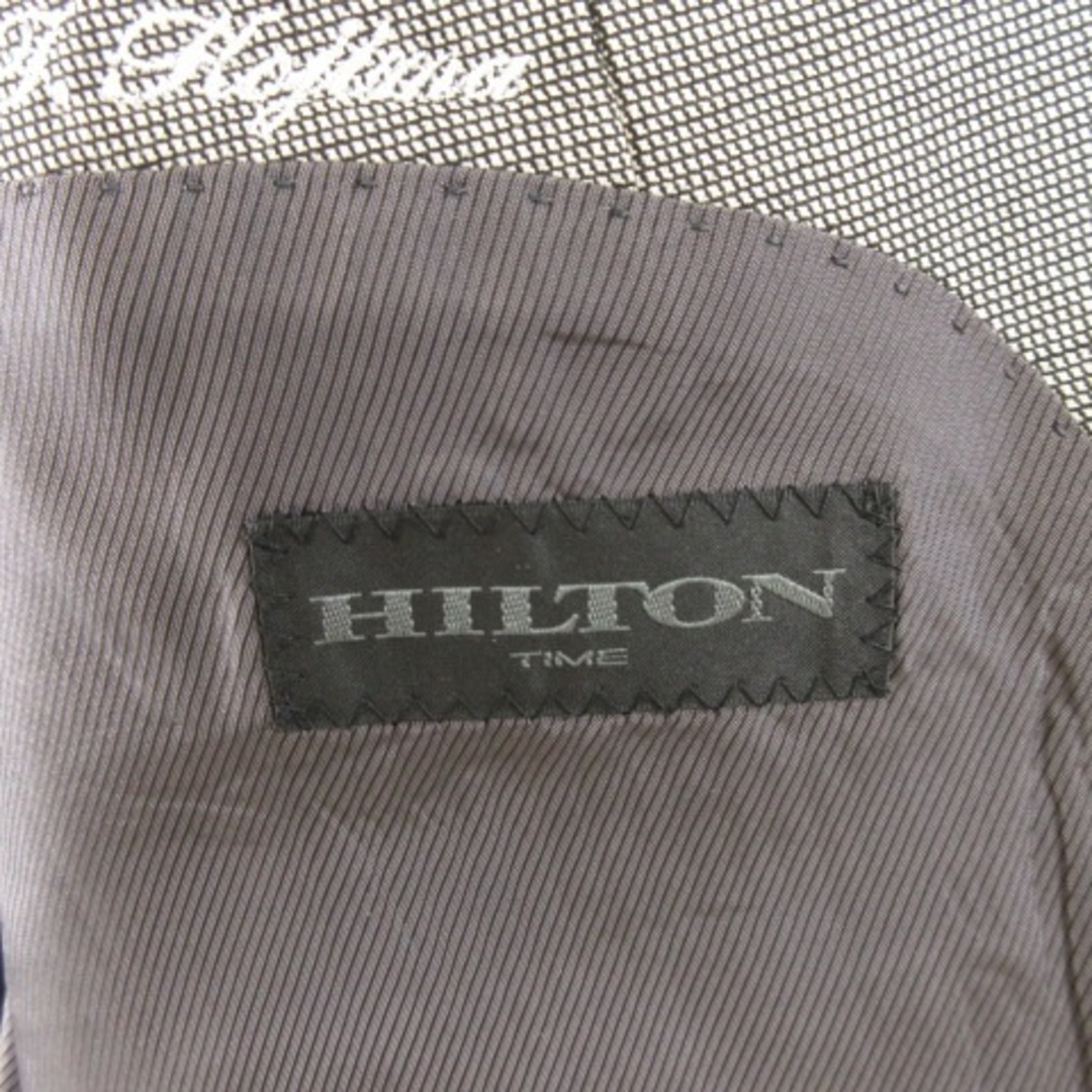 ヒルトン HILTON テーラードジャケット 長袖 総柄 グレー  メンズのジャケット/アウター(テーラードジャケット)の商品写真