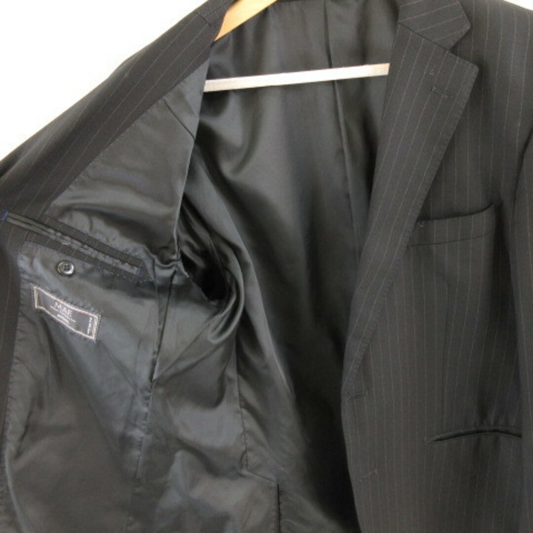other(アザー)のMAF NIKKE テーラードジャケット ピンストライプ 長袖 黒 BB6 メンズのジャケット/アウター(テーラードジャケット)の商品写真